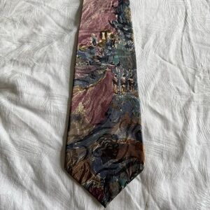 Vintage Oscar de la Renta silk tie